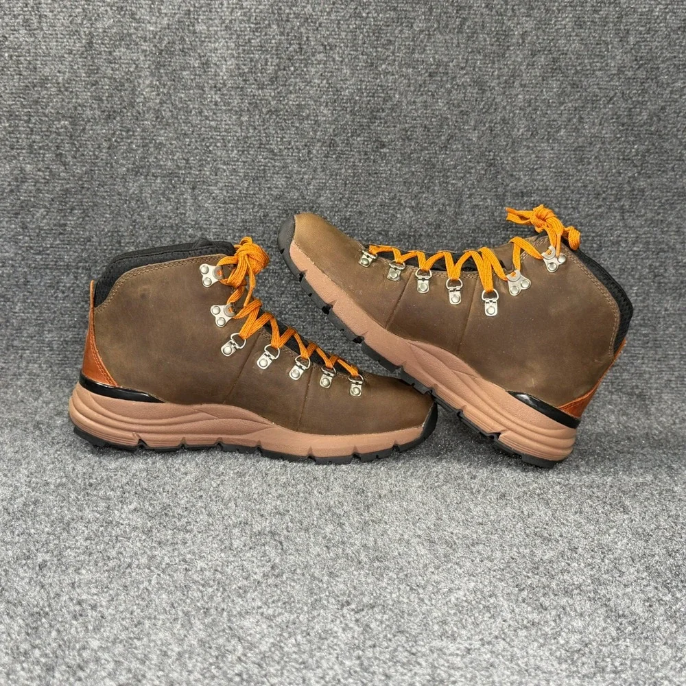 Danner Mountain 600 Hiking Boots‎ Men's 8.5 Chocolate Chip Golden Oak Leather